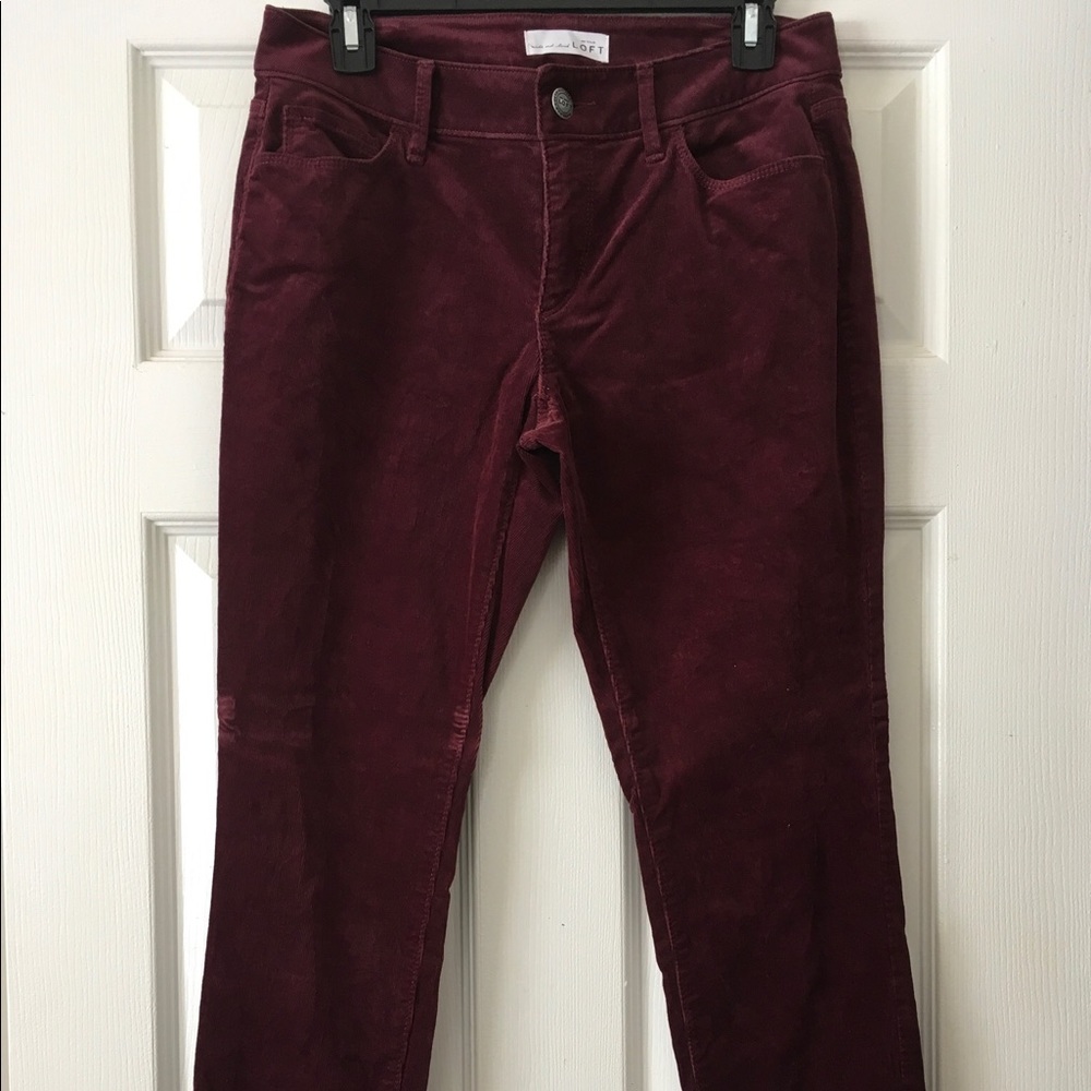 Loft Corduroy Skinnies